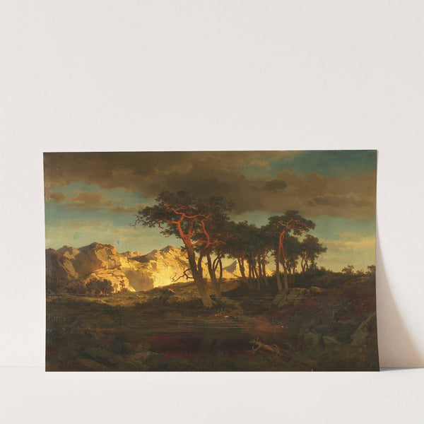Rotföhren (1867) by Joseph Brunner