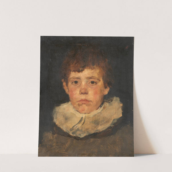 Rothaariger Junge by Wilhelm Leibl