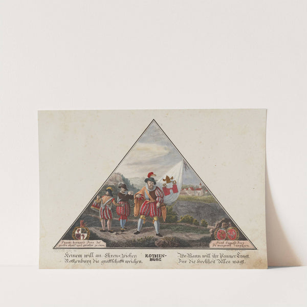 Rothenburg (1828) by Jakob Schwegler