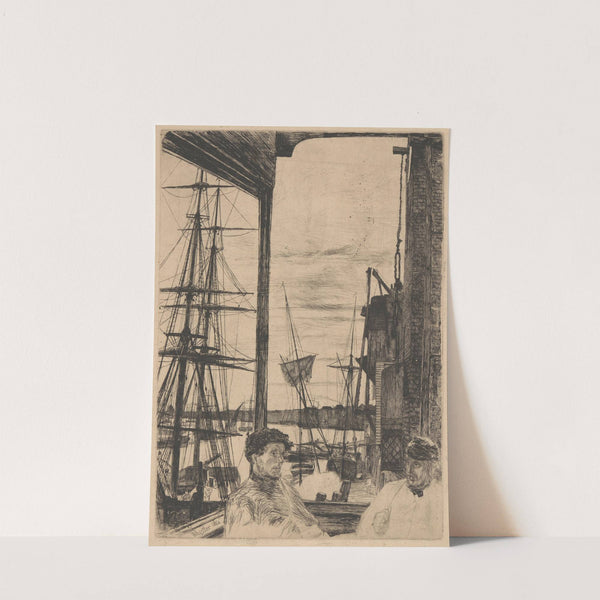 Rotherhithe (1860) by James Abbott McNeill Whistler