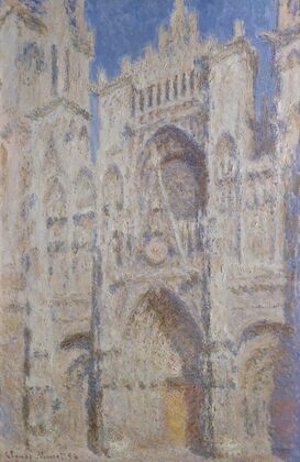Rouen Cathedral; The Portal (Sunlight) (1894)