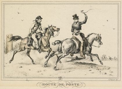 Route de Poste (1817)