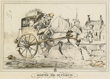 Route de Saint-Cloud (1816)