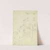 Row of houses in Perugia by Nikolaus Hoff