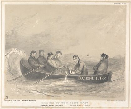 Rowing in the Same Boat: Something Wrong at the Bottom… Weather Rather Squally