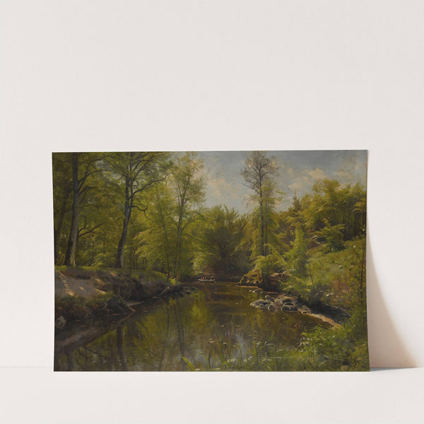 Rowing on the River by Peder Mørk Mønsted