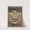 Royal Baking Powder makes dainties for Christmas (1895) by Maxfield Parrish