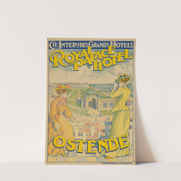 Royal Palace Hotel Ostende (1880 - 1913) by Charles Brun