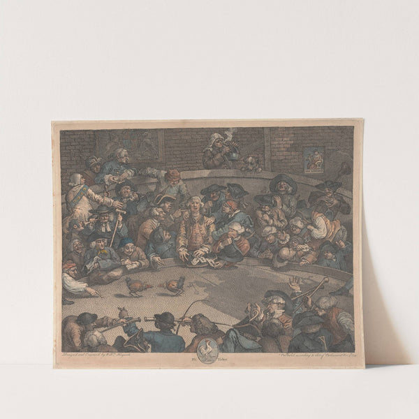 Royal Sport, Pit Ticket by William Hogarth
