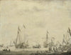 Royal Yacht and State Yacht Sail from Moerdijk with Charles II, King of England, on board, 1660 (1660 - 1693)