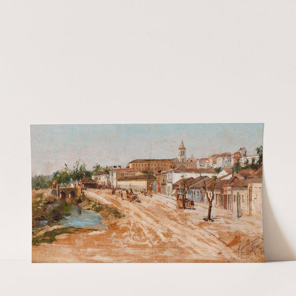 Rua 25 de março (1894) by Antonio Ferrigno