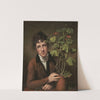 Rubens Peale with a Geranium by Rembrandt Peale