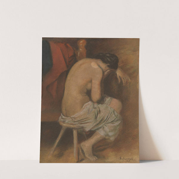 Rückenakt (1880) by Franz von Defregger