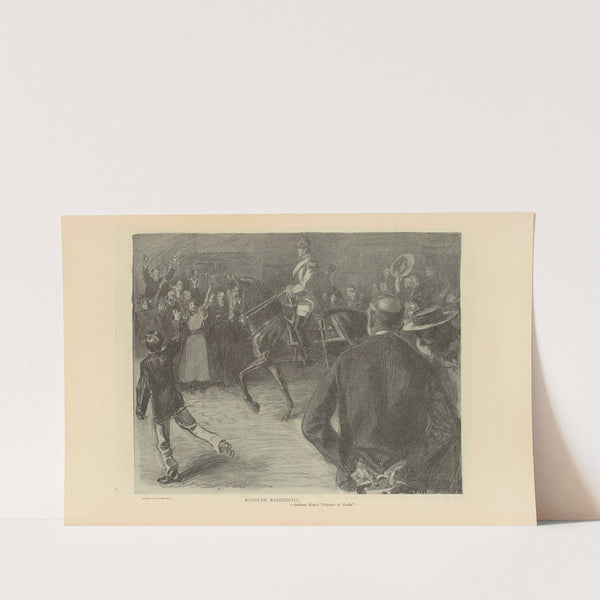 Rudolph Rassendyll.—Anthony Hope’s ‘Prisoner of Zenda.’ (1893-1900) by Charles Dana Gibson