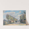 Rue à la Ferté sous Jouarre by Albert Lebourg
