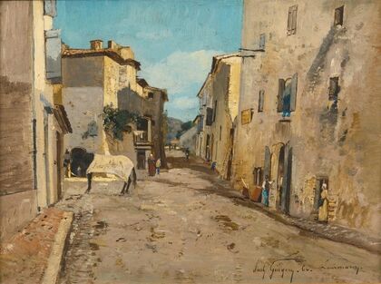 Rue À Lourmarin (Vaucluse)