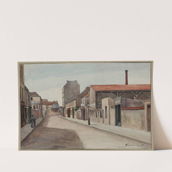 Rue Brancion (1896) by F. Séguin