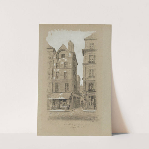 Rue Cloche-Perce, 4ème arrondissement (1895-1905) by Robert Frémont