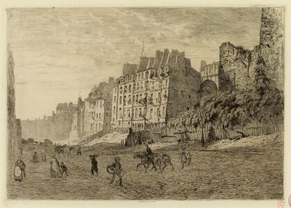 Rue Clos Bruneau et rue des Ecoles (1866) — size preview