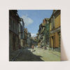 Rue de la Bavole, Honfleur (1864) by Claude Monet