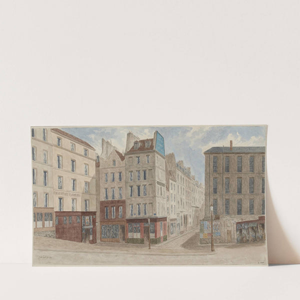 Rue de la Bûcherie Nº21 à 25, 5ème arrondissement by Jules Gaildrau