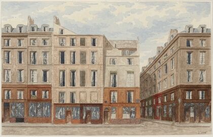 Rue des Deux-Ecus Nº24 à28 (actuelle rue Berger), 1er arrondissement