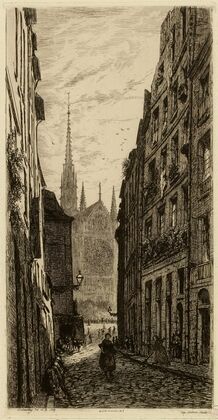 Rue du Fouarre (1866)