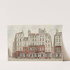 Rue Galande Nº18 à 28, 5ème arrondissement by Jules Gaildrau