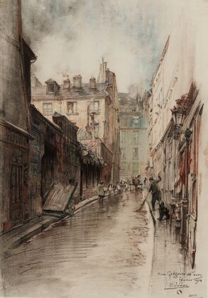 Rue Grégoire de Tours (1915-1945)