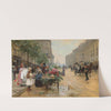 Rue Royale, Pari by Louis Marie De Schryver