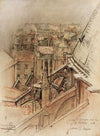 Rue Saint Jacques, 1906, vue du haut de l’église Saint Séverin (1906)