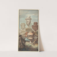 Ruin Fantasy; Vases and Urns (1770) by Jean-Charles Delafosse