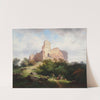 Ruine Paulenstein bei Stampfen in Ungarn by Joseph Holzer