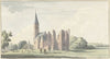 Ruïne van de kerk te Serooskerken (1741 - 1795)