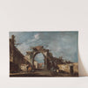 Ruined Archway (1775-93) by Francesco Guardi