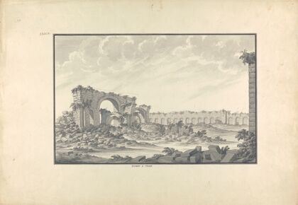 Ruines à Troye