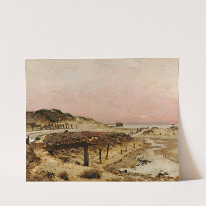 Ruines de l’ancien port de Wimereux (1896) by Jean Charles Cazin