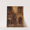 Ruines des Tuileries, après l&#039;incendie de 1871 by Eugène Bellangé
