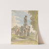 Ruins at Capua by Carlo Labruzzi