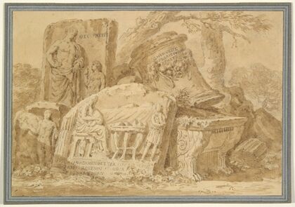 Ruins; Fragments of Stelae and Architecture