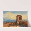 Ruins in the Campagna by Edward Lear
