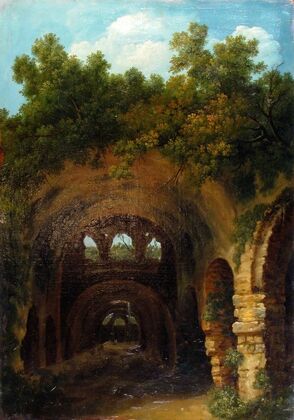 Ruins of a Roman Bath or Reservoir