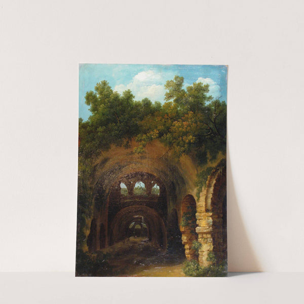 Ruins of a Roman Bath or Reservoir by Louis Gauffier