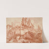Ruins of an Imperial Palace, Rome by Jean-Honoré Fragonard