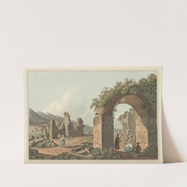 Ruins of the Baths at Ephesus by Luigi Mayer