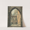 Ruins of the Oybin Monastery in Winter by Karl Heinrich Beichling