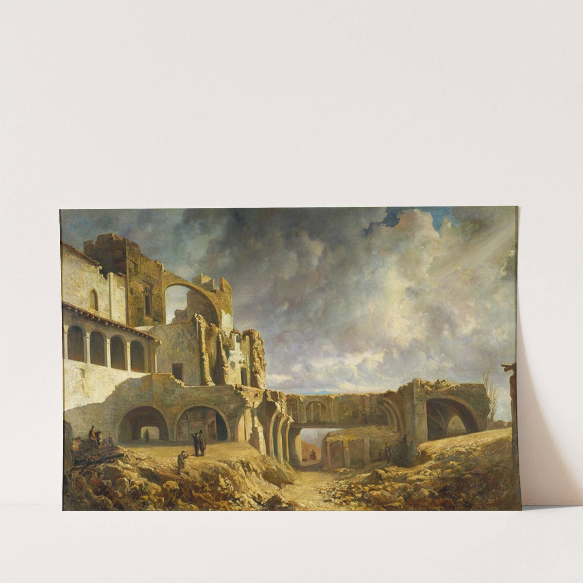 Ruins of the Palace by Ramon Martí i Alsina