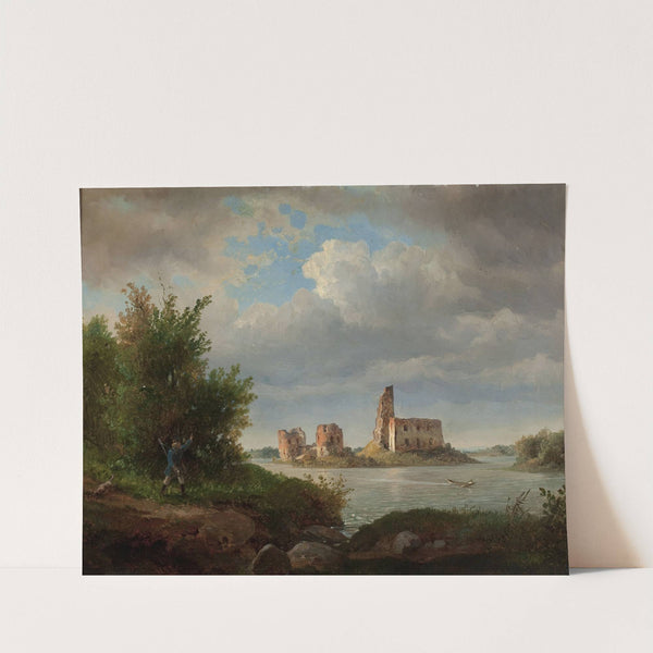 Ruins of the Trakai Island Castle by Wojciech Gerson