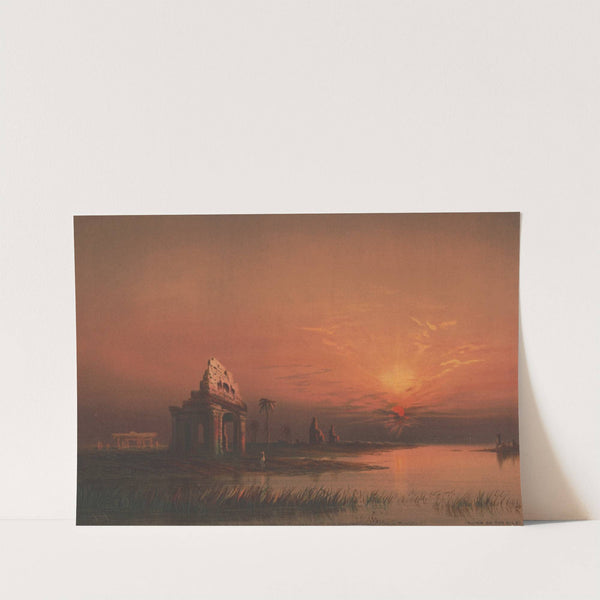 Ruins on the Nile (1871) by James Fuller Queen