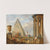Ruins with a woman preaching by Giovanni Paolo Panini